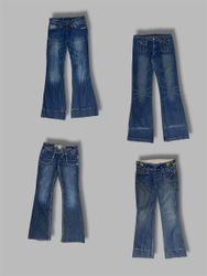 "Y2K Denim Dreams" flare jeans (TS:529)