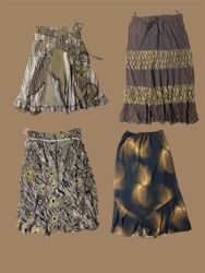 Y2K Boho Grunge Skirt Bundle(TS:523)