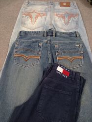 HD793 Men Baggy Jeans - 12 Pcs
