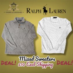 Ralph Lauren gemischte Pullover 50 Stück