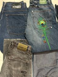 TAV#190 Branded Hiphop jeans evisu coogi southpole..