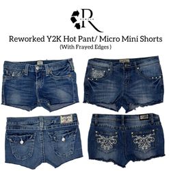 Pantalons courts Y2K retravaillés / Micr..