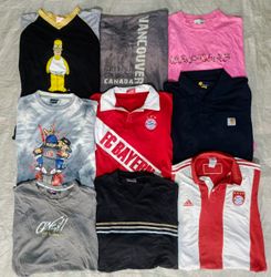 vintage surf and mix brand tees