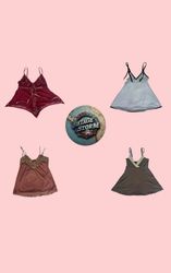 Y2K Sweetheart Cami Tops