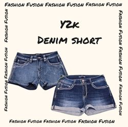 (FF-875) Pantalons en denim Y2k