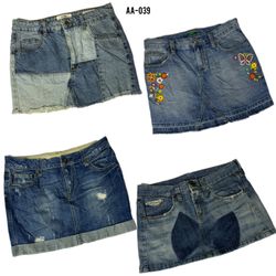 Jupes mini uniques de l'ère Britney Y2K (AA-039)