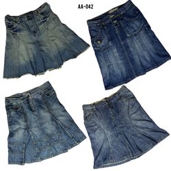Y2K Britney Era Denim Midi Skirts (AA-042)