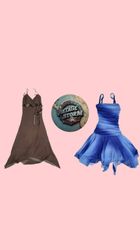 Y2K Modern Poly Kleid