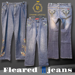 Flared jeans 20 pieces