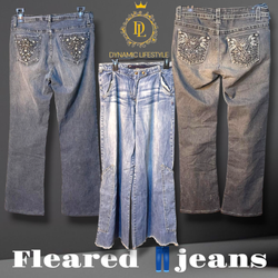 Flared jeans 30 pieces