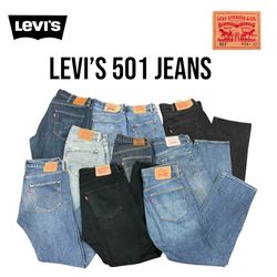 35x Levi's 501 Jeans