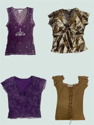 Y2K Enchantress : Glam en Velours & Coupes Boho Ch..