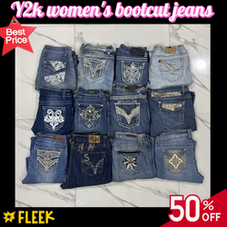 Y2K Bootcut-Jeans