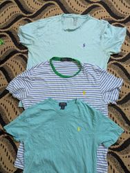 Polo Rundhals T-Shirts 31 Stück