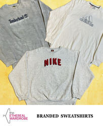 Moletons de Marca incluindo Vintage 20pcs Nike, Ad..