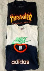 Vintage Nike, camisetas de surf e mix