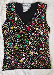 Y2k sequin tops