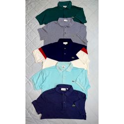 Lacoste polo T shirts