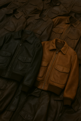 Leather Bomber Jackets