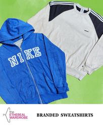 Branded Sweatshirts including Vintage pc..