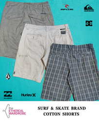 Surf & Skate Brand Cotton Shorts 20pcs Including Q..