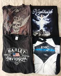 camisetas da Harley Davidson e música mix
