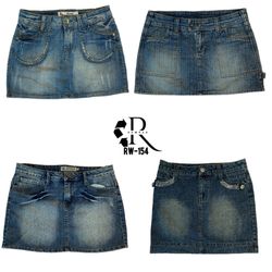 Y2K Britney Era Denim Mini Skirts