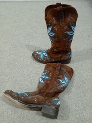 HD799 Vintage Cowboy Boots - 14 pcs