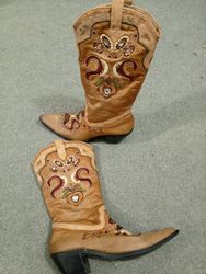 HD798 Vintage Premium Cowboy Boots - 12 pcs