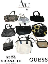 Coach and guess bags