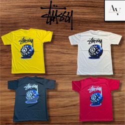 Stussy rielabora lo stile 8ball, magliette "born r..