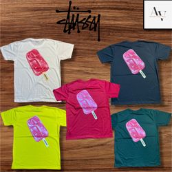 Stussy reworkstyle maglietta popsicle