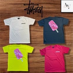 Stussy rework style popsicle tee