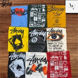 Stussy ristilizza lo stile Combo t-shirt stampate