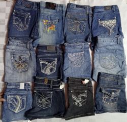 SHORTS MINI SILVER VGS EARL ROCK REPUBLIC ET MARQU..