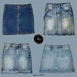 Y2K Everyday Denim | 10x Midi Skirts Collection (G..