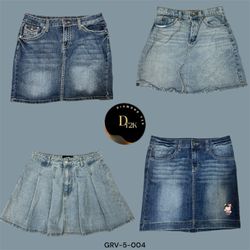 Y2K It-Girl Denim Midi Skirt (GRV-5-004)