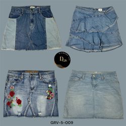 Y2K Classic Denim Mini Skirt Collection ..