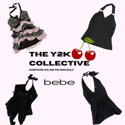 Y2K Britneycore Cami and Halter Tops Mix (TEC36)