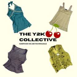 00s Tropical Summer Cami and Halter Tops Mix ft. A..
