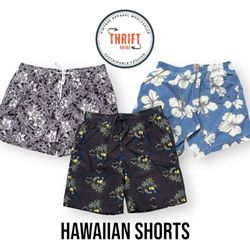 T957 Bermuda de Verão Havaiana 15 Peças