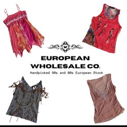 00s European All Aesthetics Delicate Tops Mix(EWC8..
