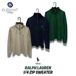 Ralph Lauren 1/4 Zip Sweater - 50 pieces