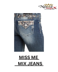 Miss Me Mix Jeans 8Pcs (NI-5-15)