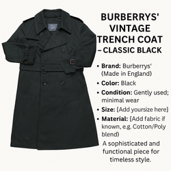 Burberry Trench Coat 10 pezzi