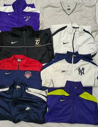 Nike track jacket and windbreaker