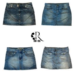 Micro Saia de Jeans IT Girl Y2K