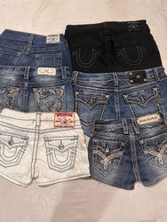 Miss me true religion rock revival sexy shorts 14 ..