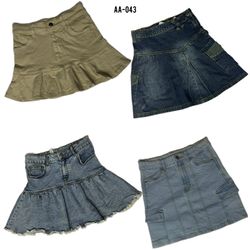 Y2K Britney Era Denim Mini Skirts (AA-043)