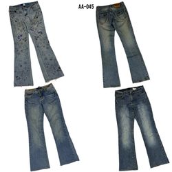 Y2K IT Girl Unique Denim Jeans (AA-045)